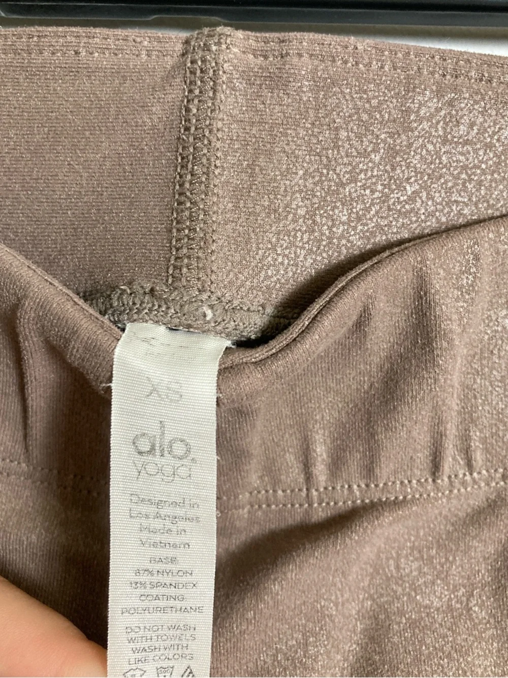 ALO Yoga Brown High-Rise Leggings
